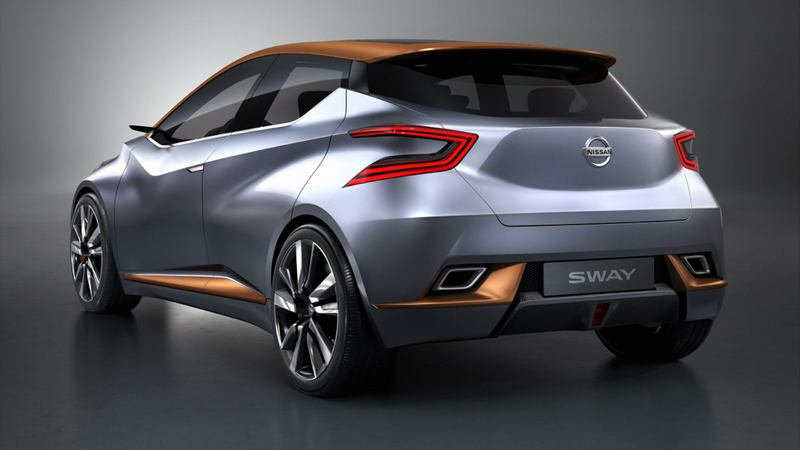Illustration for article titled The Nissan Sway Concept Is The Funky Future Of Hot Hatches
